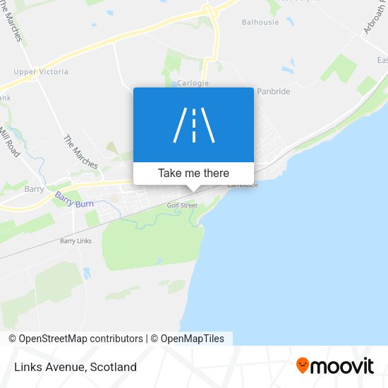 Links Avenue map