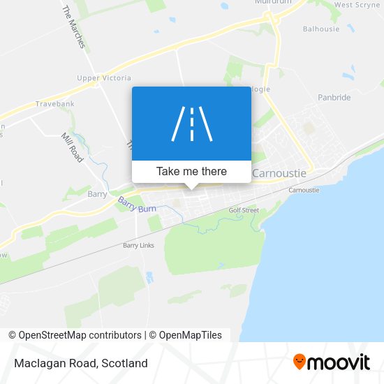 Maclagan Road map