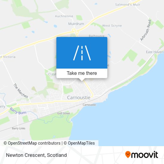 Newton Crescent map