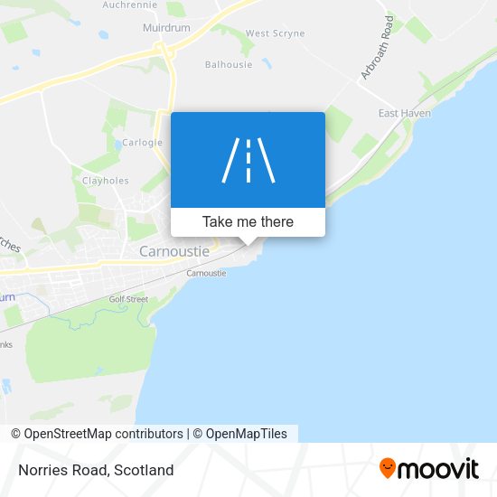 Norries Road map