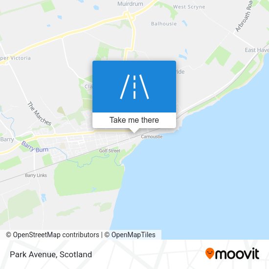Park Avenue map