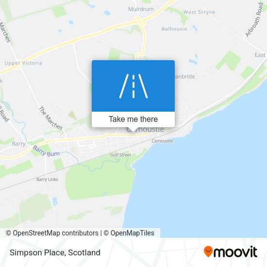 Simpson Place map