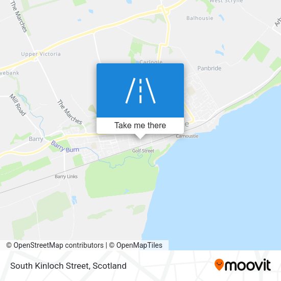 South Kinloch Street map