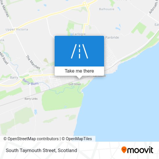 South Taymouth Street map