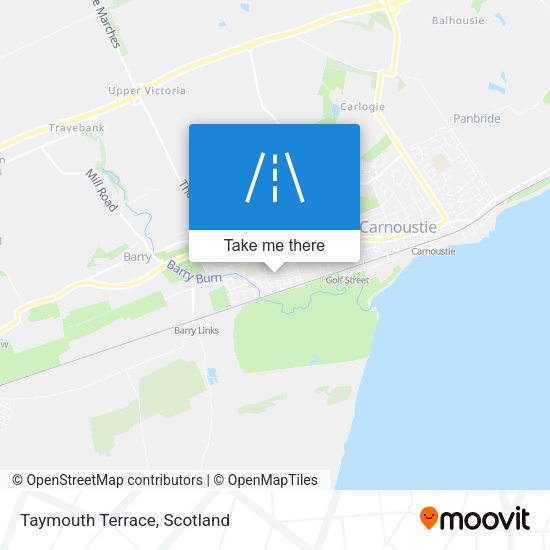 Taymouth Terrace map