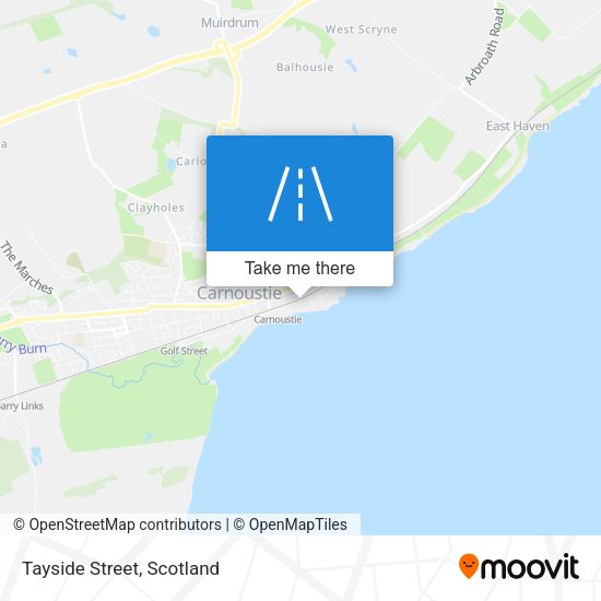 Tayside Street map