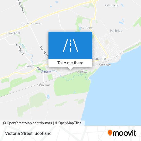 Victoria Street map