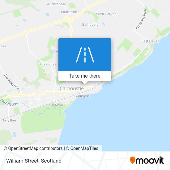 William Street map