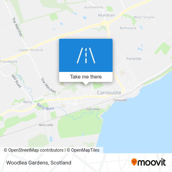 Woodlea Gardens map