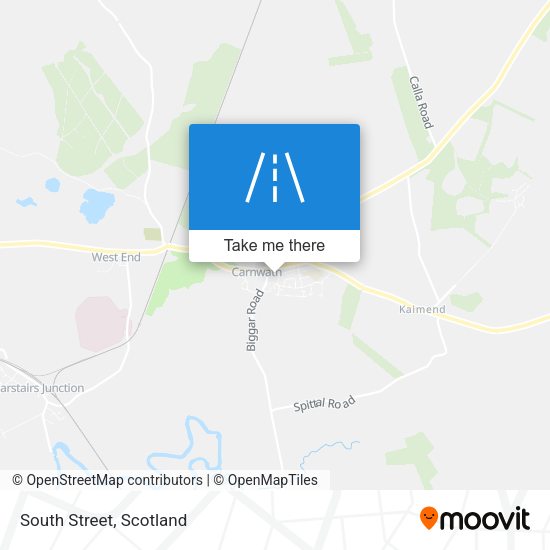 South Street map