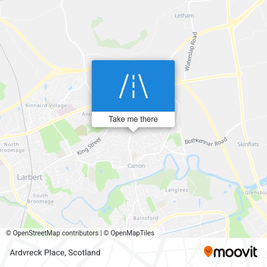 Ardvreck Place map