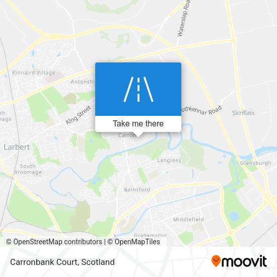 Carronbank Court map