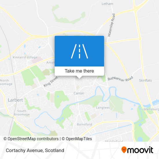 Cortachy Avenue map
