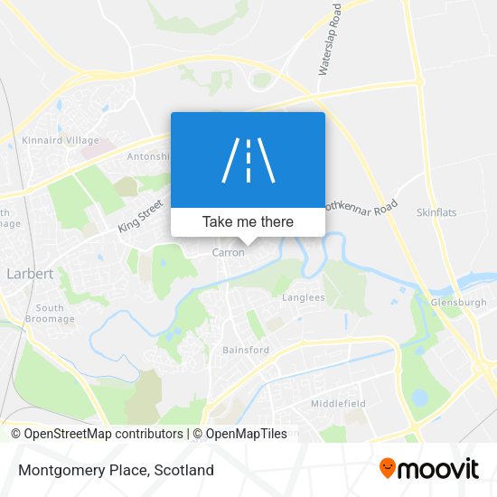 Montgomery Place map