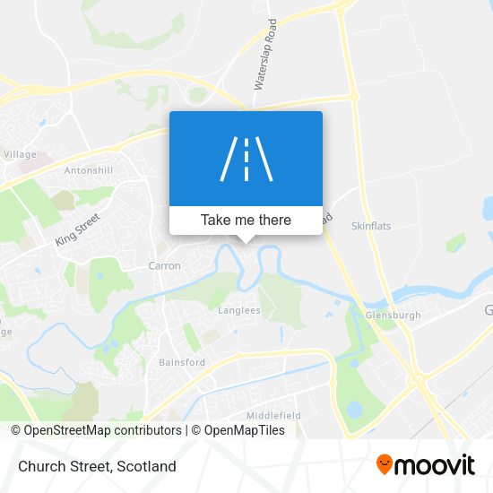 Church Street map
