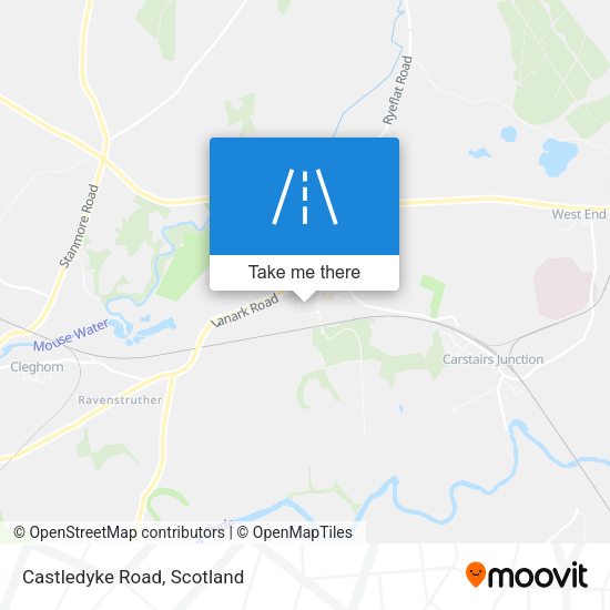 Castledyke Road map