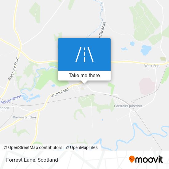 Forrest Lane map