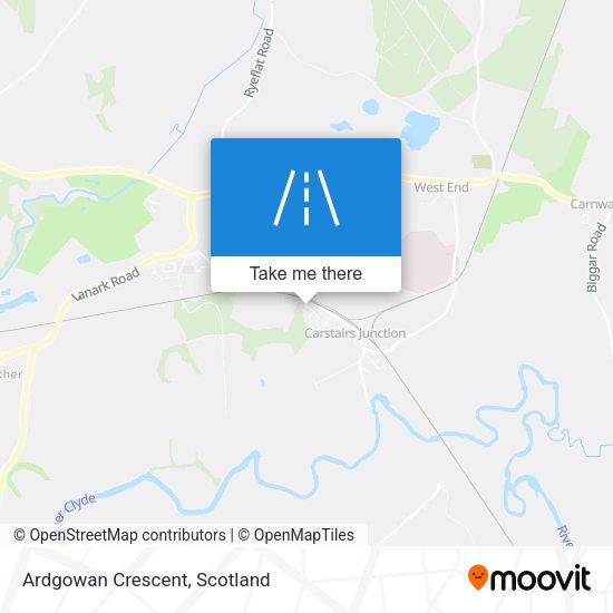 Ardgowan Crescent map
