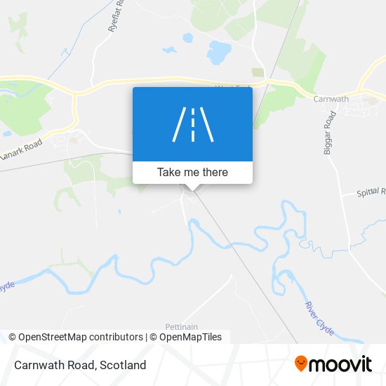 Carnwath Road map