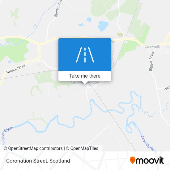 Coronation Street map