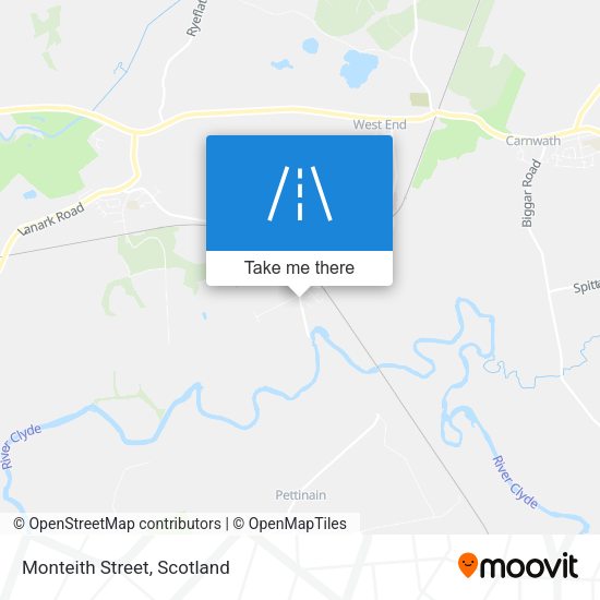 Monteith Street map