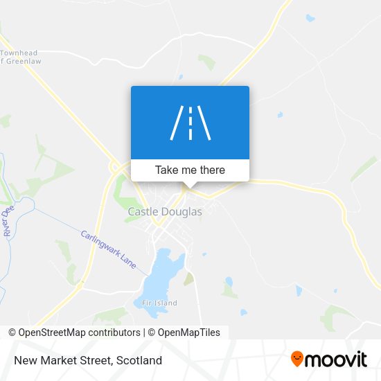 New Market Street map