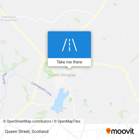 Queen Street map