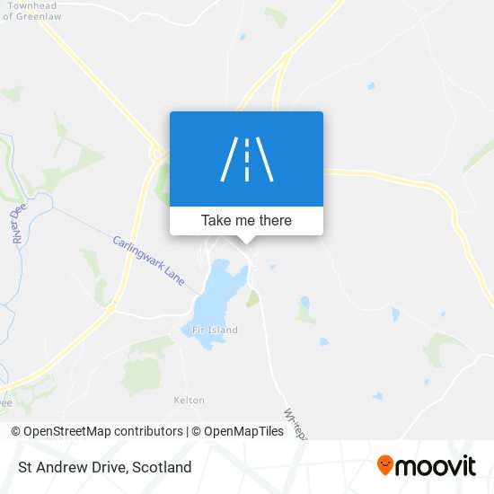 St Andrew Drive map