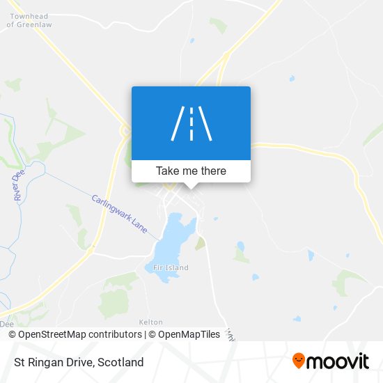 St Ringan Drive map