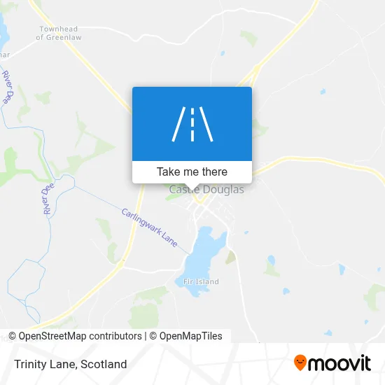 Trinity Lane map
