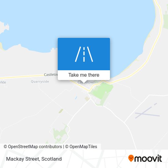 Mackay Street map