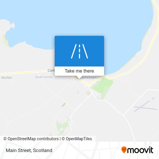 Main Street map