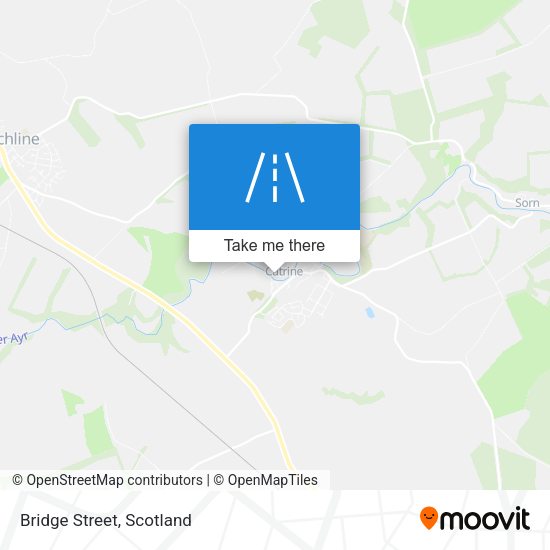 Bridge Street map