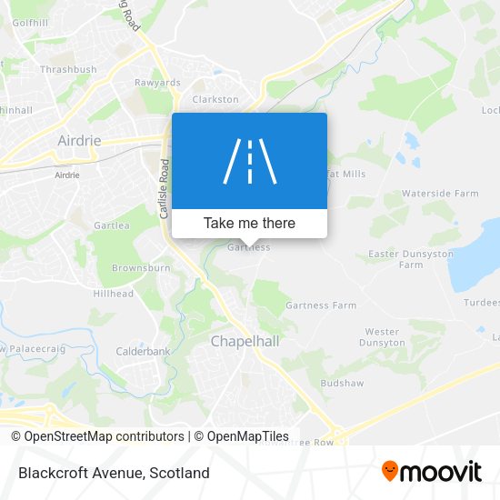 Blackcroft Avenue map