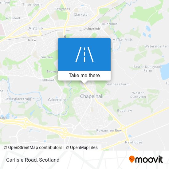 Carlisle Road map