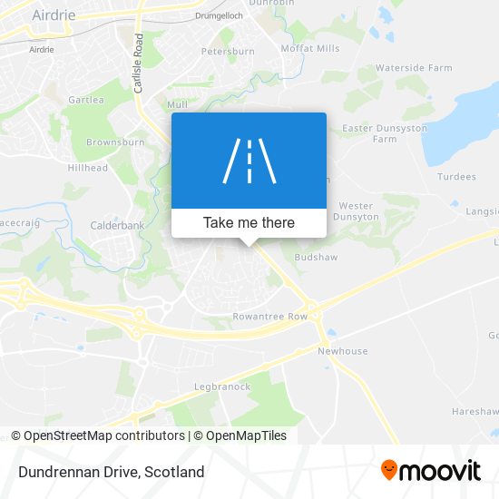 Dundrennan Drive map