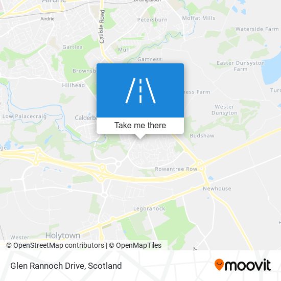 Glen Rannoch Drive map