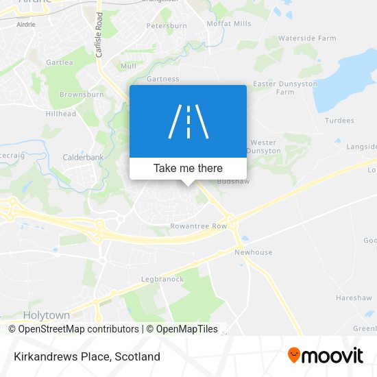 Kirkandrews Place map