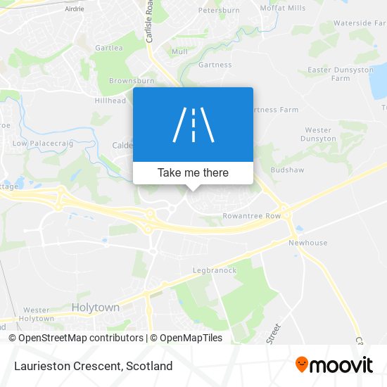 Laurieston Crescent map