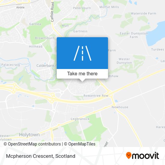 Mcpherson Crescent map