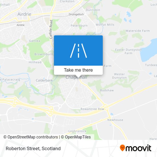 Roberton Street map