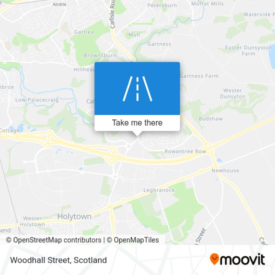 Woodhall Street map