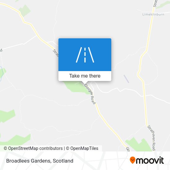 Broadlees Gardens map