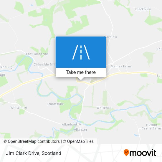 Jim Clark Drive map