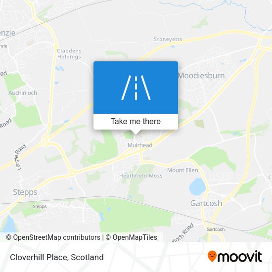 Cloverhill Place map