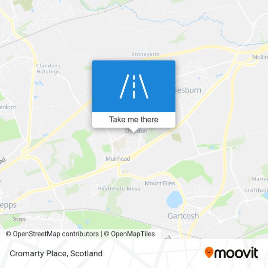 Cromarty Place map