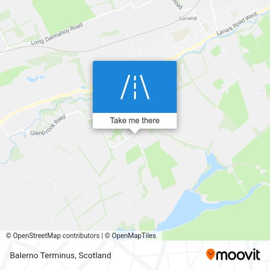 Balerno Terminus map