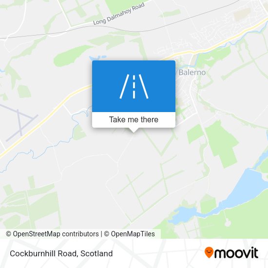 Cockburnhill Road map