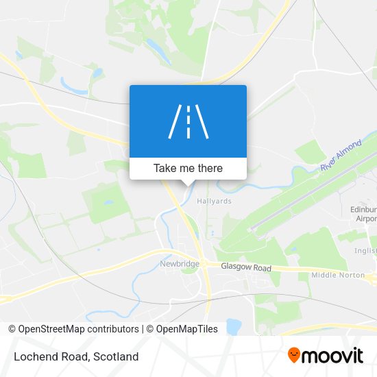 Lochend Road map