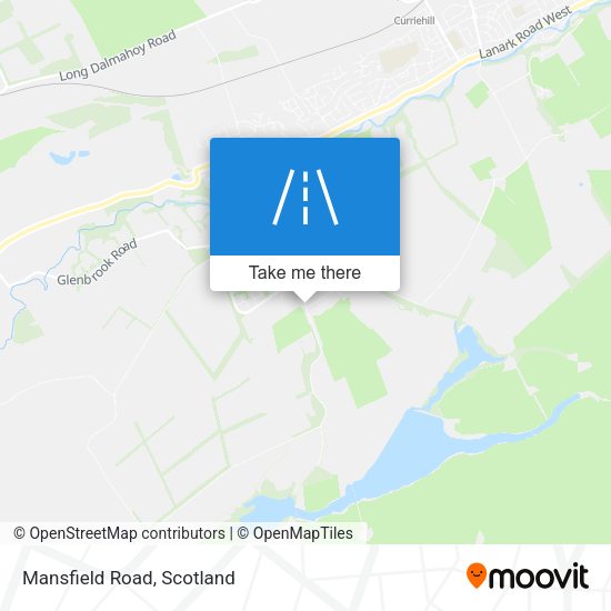 Mansfield Road map